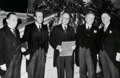 Ruzicka- Nobelpreisverleihung 1940-horizontalno